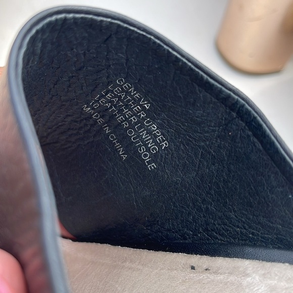 Snake Skin and Black leather wedges - Picture 7 of 7